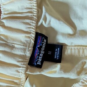 Patagonia Light Yellow Women's Athletic Shorts